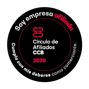 Sello Círculo de Afiliados CCB: soy empresa afiliada, cumplo con mis deberes como comerciante